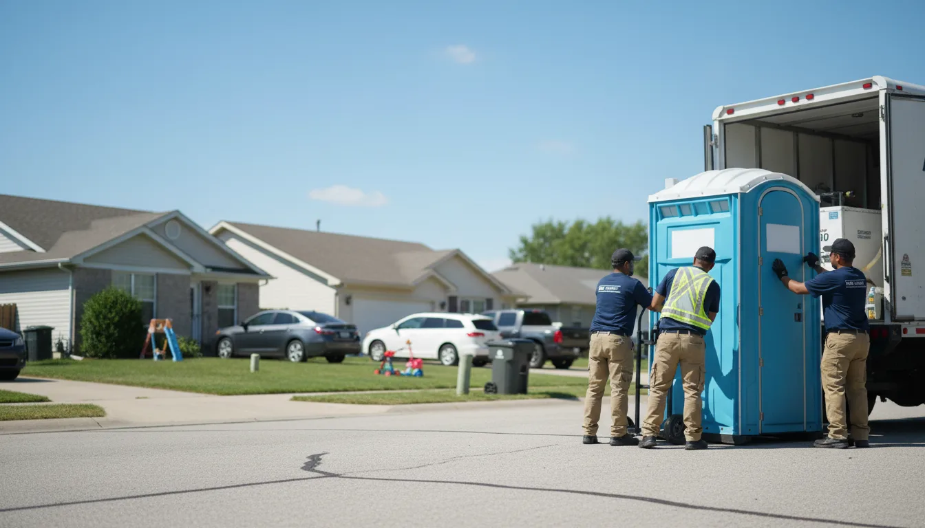 Standard Porta Potty Rentals in Eau Claire, MI near me